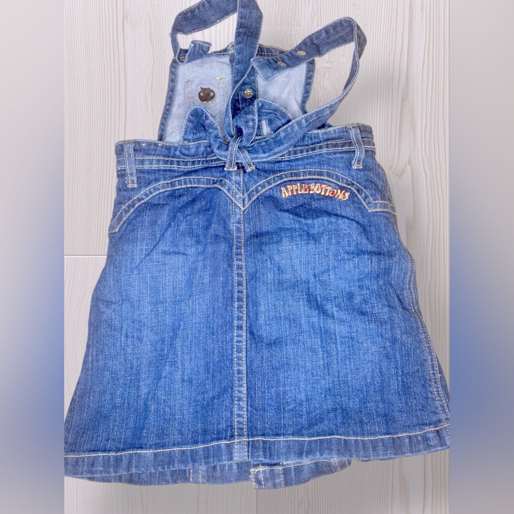 APPLE BOTTOMS VINTAGE Y2K Girls Jean denim dress - Picture 4 of 8
